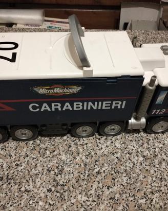 Camion carabinieri micro machines