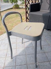 Seduta da doccia Kartell Design Vico Magistretti 