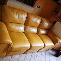 Divano Recliner in pelle