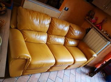 Divano Recliner in pelle