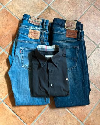 Bundle Stock levi’s 501 511 Diesel Tommy Burberry