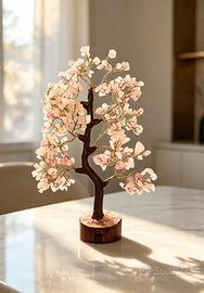 Albero Fengshui Quarzo Rosa