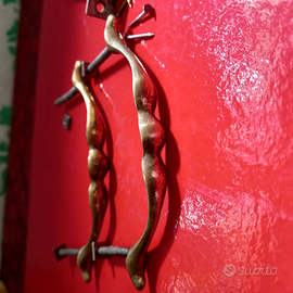 Vecchie Maniglie cassettone più serrature