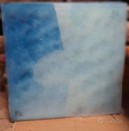 leucos formella 57x57 azzurro traslucido