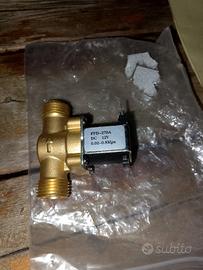 Elettrovalvola Solenoide 12V DC in Ottone - 1/2" -