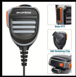 Microfono mike baofeng kenwood radioamatori radio