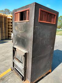 Bruciatore a legna ventilato usato