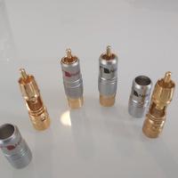 Connettore spina RCA Nakamichi placcato oro