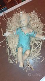 Antico Bambinello in gesso