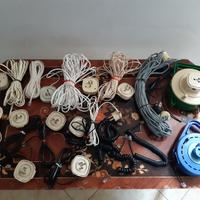 Materiale telefonico: prolunghe, prese, spine
