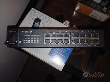 ZyXEL GS1100-16 switch di rete

