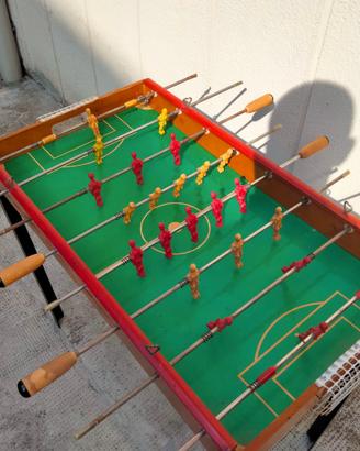 Calciobalilla in legno vintage