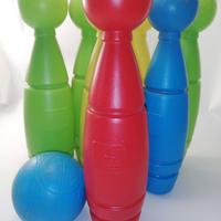 gioco bowling bambini 8 birilli  con 1 boccia