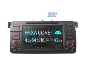 RADIO GPS ANDROID 14 BMW E46 4GB DI RAM 64GB DI RO