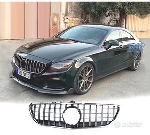 GRIGLIA MERCEDES CLS C218 14-18 NERO CROMATO