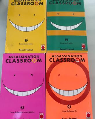 Manga  assassination classroom da numero 1 a 7