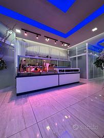 ACQUARIO PROFESSIONALE  4m x 1,20m