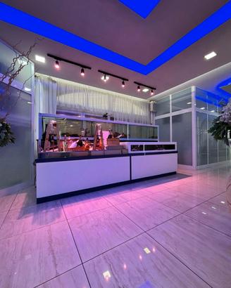 ACQUARIO PROFESSIONALE  4m x 1,20m