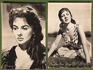 2 fotografie dell' attrice  Eleonora Rossi Drago