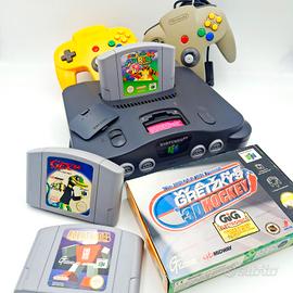 Nintendo 64  2 Controller + 4 Giochi  completo