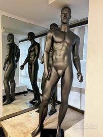 2 Manichini Uomo Showroom altezza 190cm