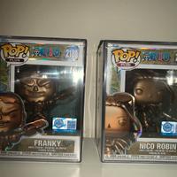 Funko Pop One Piece Franky 2180 & Nico Robin 2179