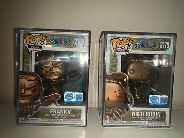 Funko Pop One Piece Franky 2180 & Nico Robin 2179