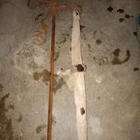 Bascuglia bilancia giuogo per aratro antichi