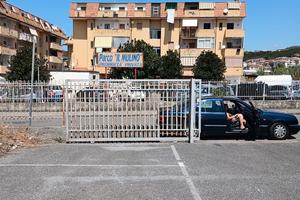 Spazio recintato per parcheggio auto, o barca