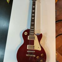 chitarra elettrica epiphone, custodia, amp fender