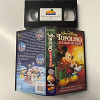 VHS Disney TOPOLINO e la magia del Natale (ITA)
