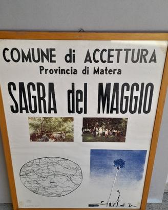 Due quadri Accettura il maggio Matera