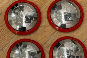 Set 4 coprimozzi Abarth originali