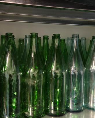 Bottiglie vetro tappo corona