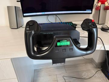 Simulazione G Flight Yoke System + Rudder Pedals