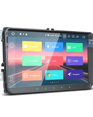 RADIO GPS ANDROID 12 PER VOLKSWAGEN VW SEAT SKODA 