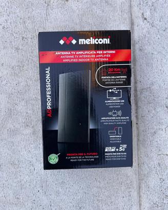 Antenna TV amplificata per interni Meliconi