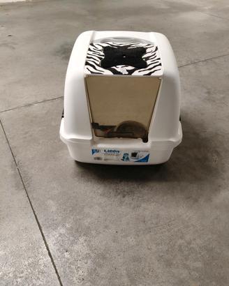 Lettiere, trasportino, casetta, ciotole gatto
