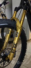 Fox 38 grip x2 gold limited edition