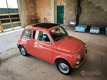 Fiat 500 d’epoca restaurata,no ruggine,funzionante