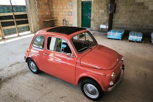 Fiat 500 d’epoca restaurata,no ruggine,funzionante