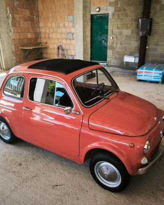 Fiat 500 d’epoca restaurata,no ruggine,funzionante