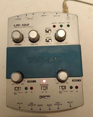 tascam us-122