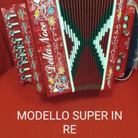 Organetto Della Noce a 2 bassi SUPER in re nuovo
