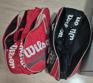 racchette da tennis con zaini