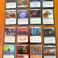 Lotto 16 carte rare Magic The Gathering.