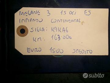 Motore renault 1.5 dti tipo k9k a6 km 163000