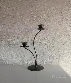 Candelabro ferro battuto