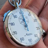 Cronometro minerva vintage flyback nos swiss made