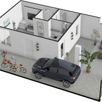 Villetta con vista panoramica